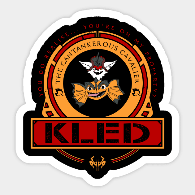 KLED - LIMITED EDITION Sticker by DaniLifestyle